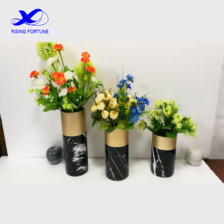 cylinder marble flower vases
