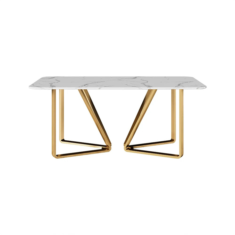 rectangle marble dining table 