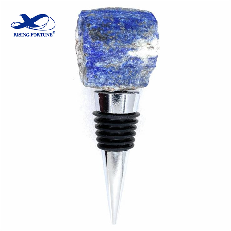 Lapis Lazuli Wine Bottle Stopper