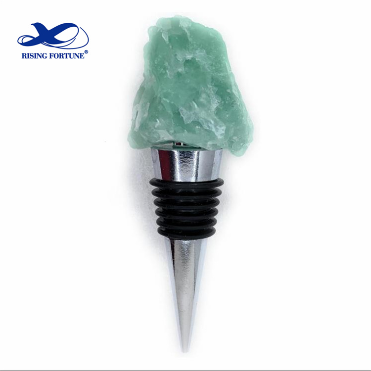 Fluorite Wine Bottle Stopper