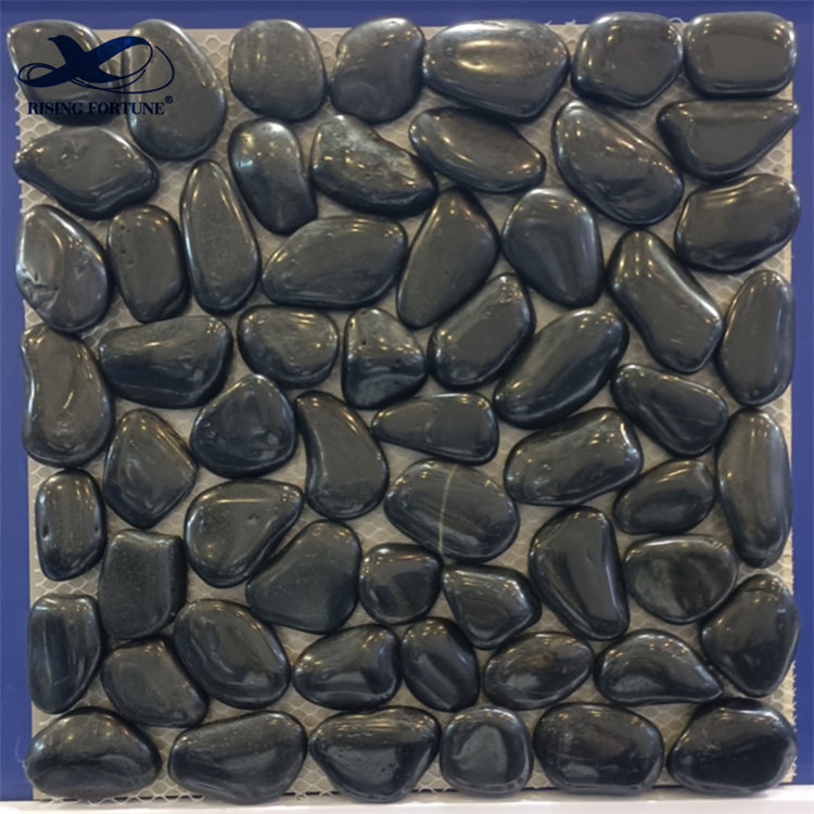Black Polished Pebbles Bulk 