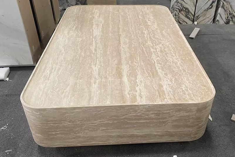 Travertine Coffee Table