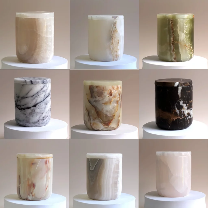 luxury stone candle jar luxury stone candle jar