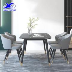 Dining Room Sets Black Sintered Stone Dining Tables