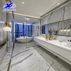 Italy Calacatta Marble Slabs and Tiles for Villa Project