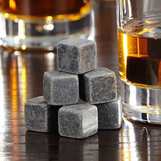 Amazon Granite Chilling Whisky Rocks Juego de piedras de whisky
