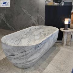 Modern Marble Freestanding Tub Customizable Company