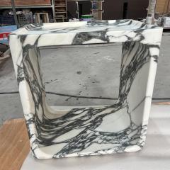 Calacatta viola square marble coffee table