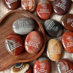 RF-Engraved Crystal Stone